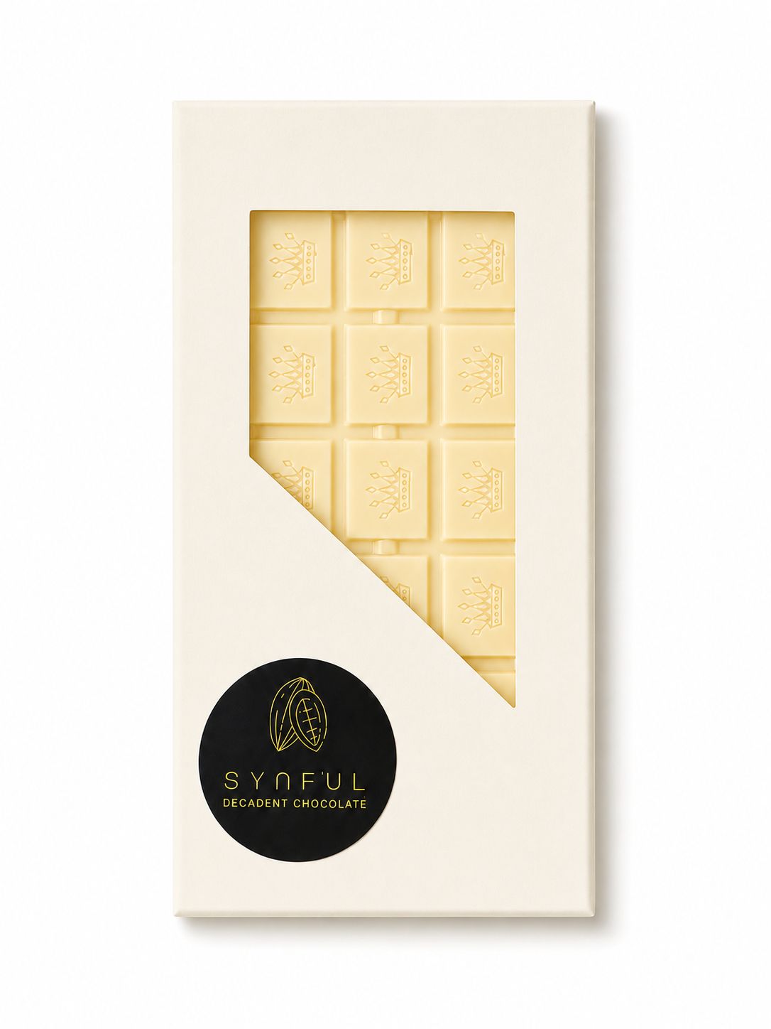 Ciocolata alba 70g Synful Chocolate